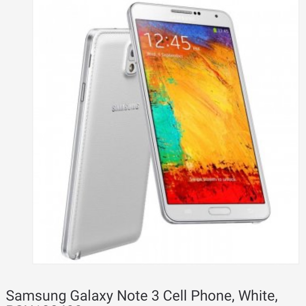 NWT SAMSUNG GALAXY NOTE 3 PHONE & ACCESSORIES - Picture 3 of 11